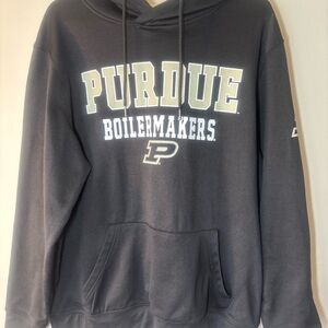 Colosseum Purdue Boilermakers Black Hoodie